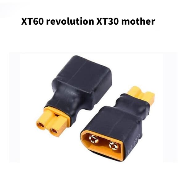 4 stk. XT60 til XT30 batteriladerladeadaptere for FPV-droner
