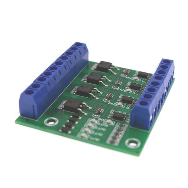 Kontrollerkort for Motor LED-lys 4-20V til 3.7-27V Driverkortmodul
