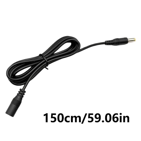 Förlängningskabel för säkerhetskameror DC5.5mm x 2.1mm hona till hane