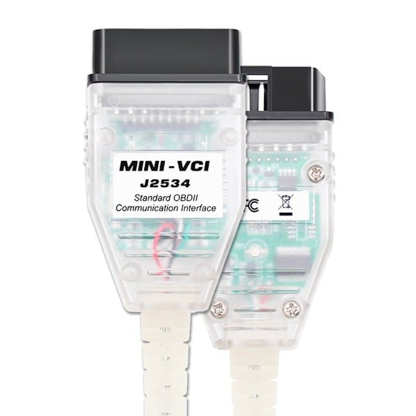 Mini VCITIS OBD2 J2534 uusimmalla Techstreams V1800.008 -versiolla