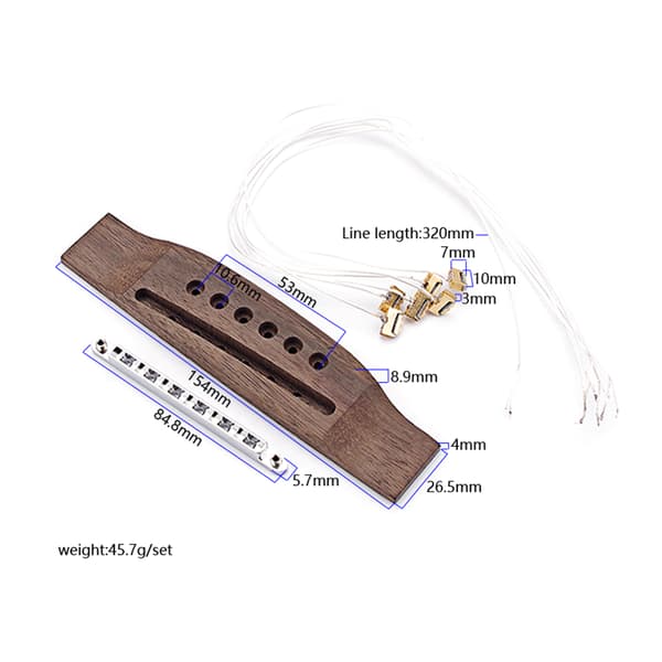 TL Pickup TL Kontrollkort Piano Stall Gitarr Ljudsökare Gitarr Pickups