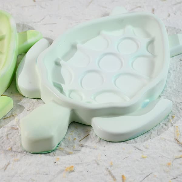 Fleksible silikonformer Silikonfatform Sjøskilpaddeform Harpiksfatform