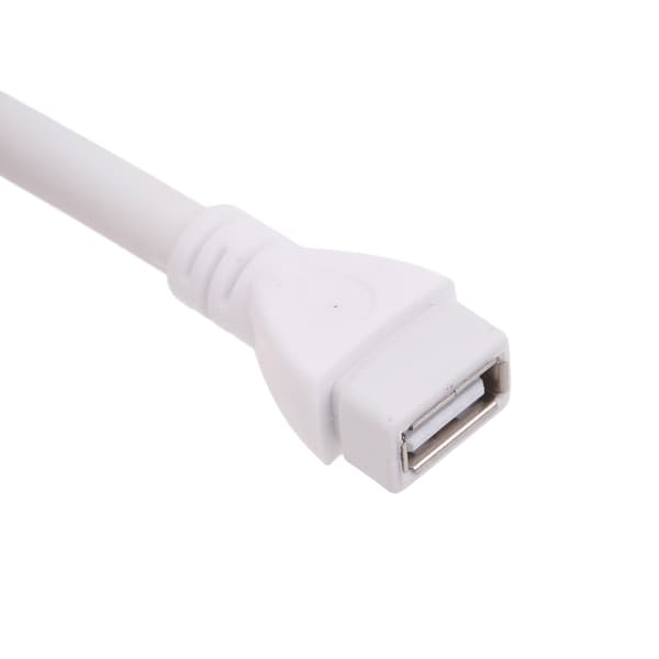 Allsidig svanehals USB-forlengelseskabel strømadapterlinje for USB-enheter