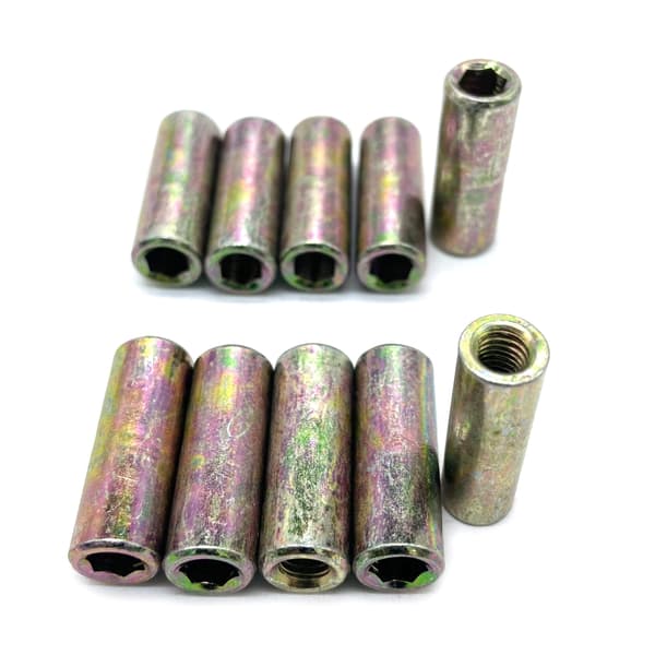 20st Basgitarr Truss Rod Mutter Ersättningsankare Reparationsdelar för Elgitarr Spänne Connect Justera Cap Connector