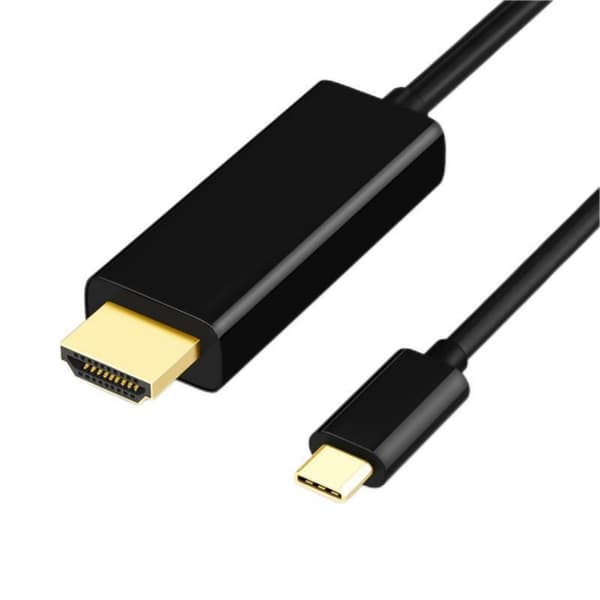 1.8M 4K Opløsning Adaptere ABS USB C Til Interface Kabel til Telefon Tablet TV Di