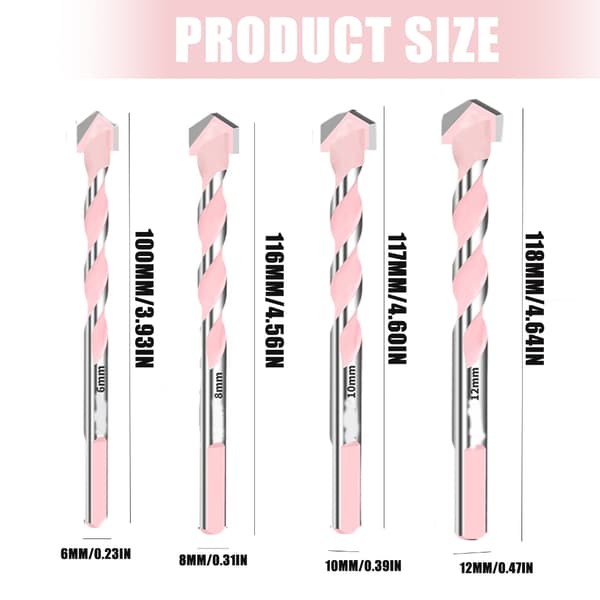 6mm-12mm Bor Twist Drill Bits Stål for Detaljert Trearbeid Modellmontering D