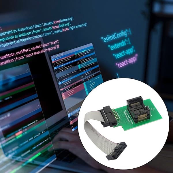 ADP_F48_EX-1 TSOP48 Adapter För T48 Programmerare Förbättrar Chip Testnoggrannhet