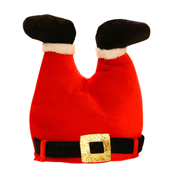 Julehatte Julemand og Klovne Nyhed Traditionelle Jul Ben Bukser Hue Feriefest Kostume Tilbehør til Børn