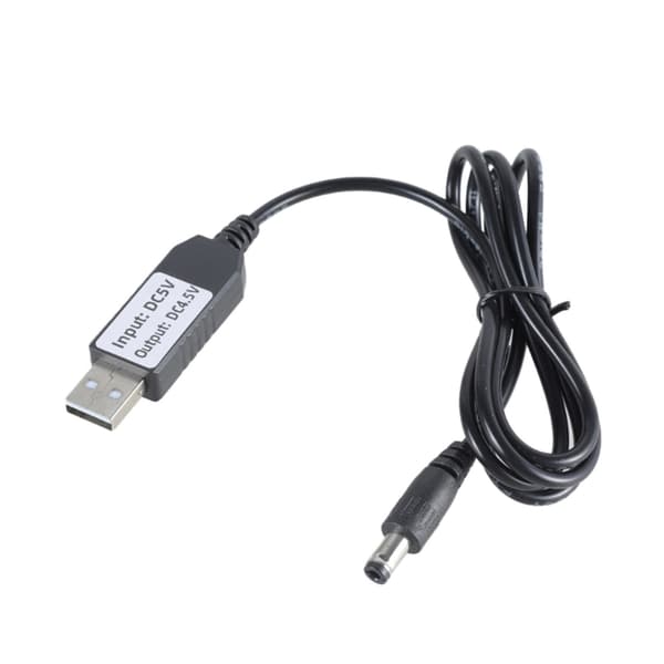 USB 5V til 4.5V Konverterkabel Batterieliminering for LR20 D Batterierstatning