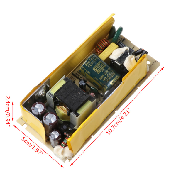 AC-DC 12V 5A 5000MA Switch Power Spänningsregulator Kretskort