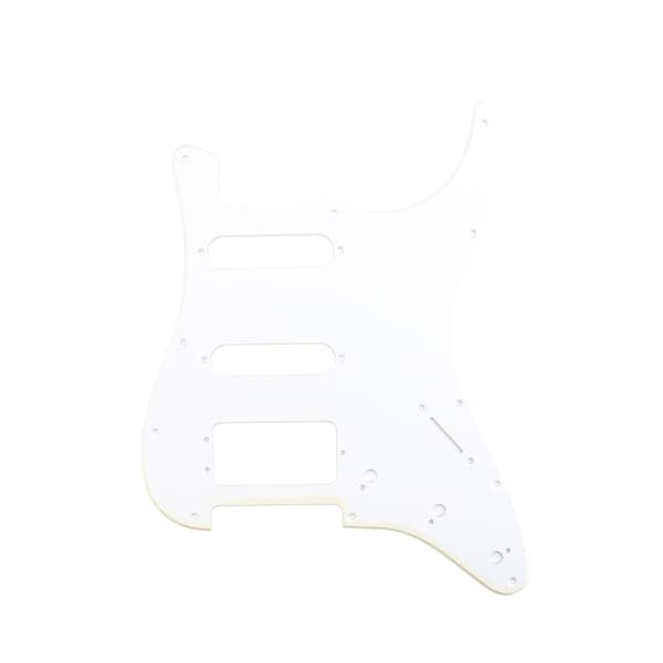 3-lagers 11-håls elgitarr valskydd anti-scratch pärlplatta cover för ST SQ elgitarrtillbehör Off white