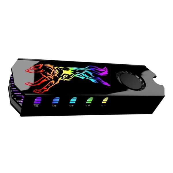 M2 SSD Køleplade Varme-radiator Køler Vest 5V ARGB M.2 2280 Solid State Disk
