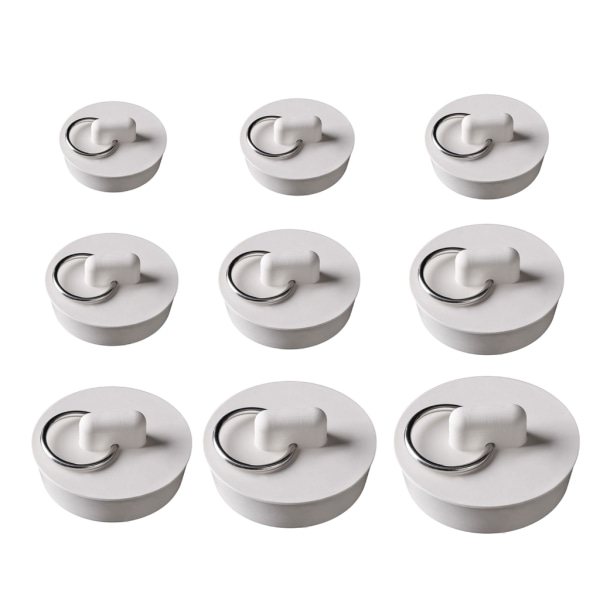 Universal badpropplock Gummi avtappningsplugg Mopp Poolplugg Badkar Dräneringspropp Mopp Poolplugg för kök Badrum A