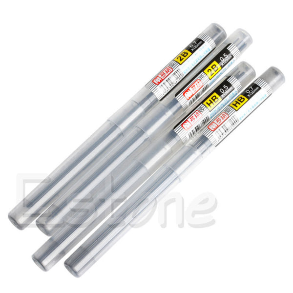0,5 mm blyertsavledningar Högkvalitativt HB blyerts mekaniska blyertspennor för barnstudent Rita skiss 20 avledningar per rör