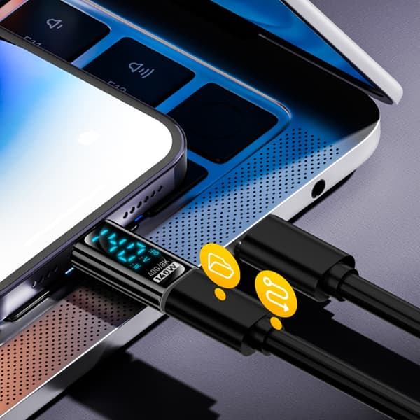 USB C Hunn til USB C Hann Adaptere Praktisk Lading og Dataoverføring