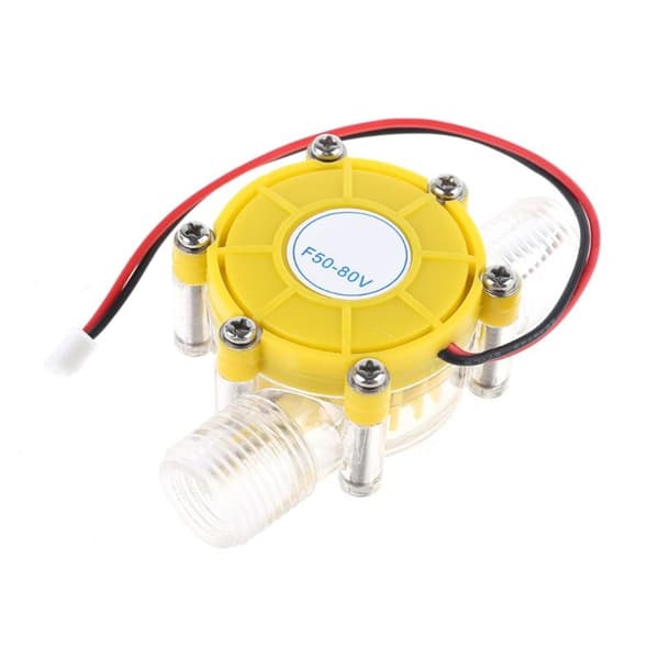 til DC 5V/12V/80V Mikro Hydro Generator G1/2\" Han Gevind Vandstrømsgenerator 80V