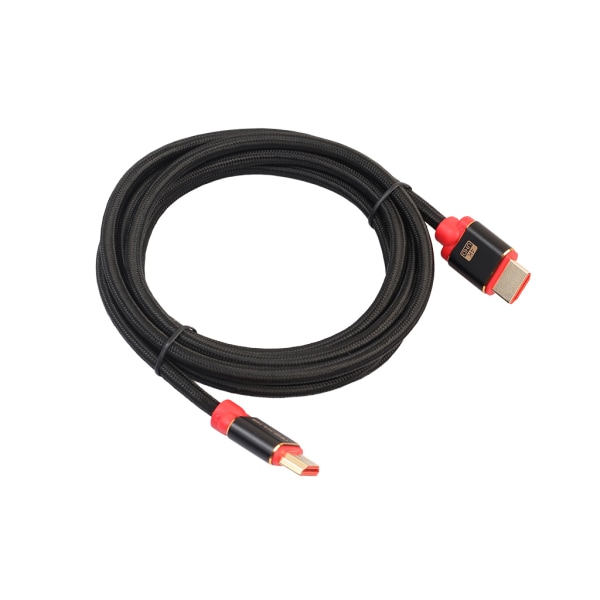 HDMI-kompatibel V2.0 hane till hane 3D 4k x 2k flätad kabel för PS3-projektor för