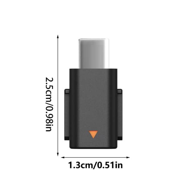 För Mic Mini Mobiltelefon Adapter Typ C Smartphone PC Anslutning Dator