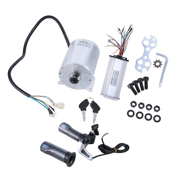 DC48V 2000W Elektrisk Børsteløs Motor Kit til Elektrisk Scooter, Cykler