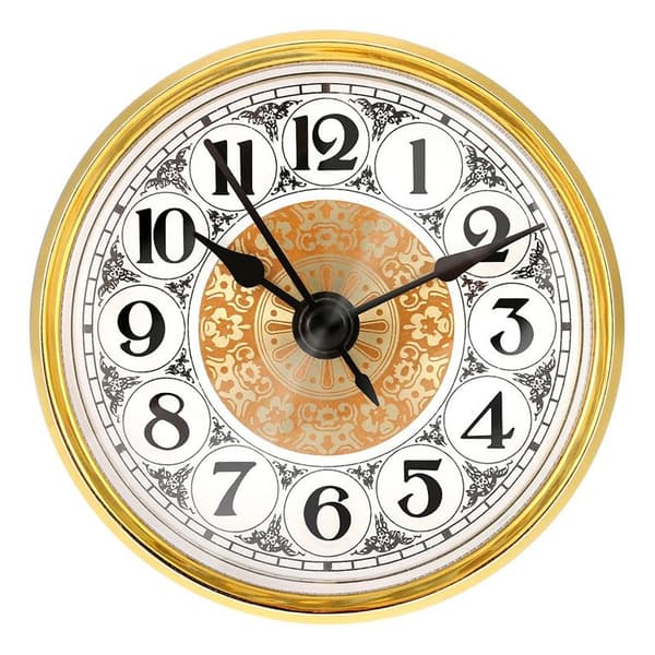 Klassisk Klocka Hantverk Insats Klockrörelse Quartz Diameter 70mm Nummer
