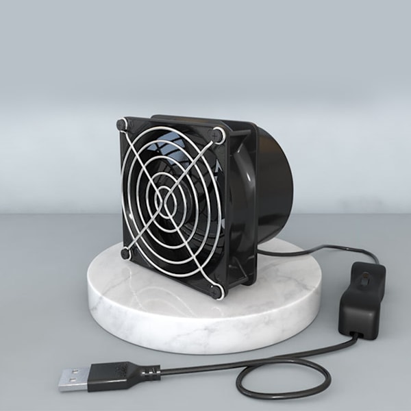 USB driven lödrökabsorbator ESD rökutsugsfläkt Rör Kanalfläkt med 1/3/6M rörbadkarsventilationsfläkt Fan 6m