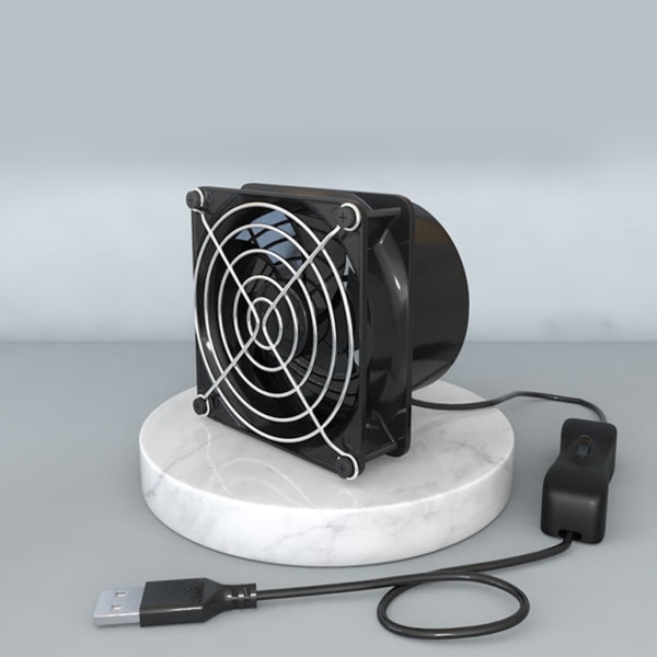 USB driven lödrökabsorbator ESD rökutsugsfläkt Rör Kanalfläkt med 1/3/6M rörbadkarsventilationsfläkt Single fan