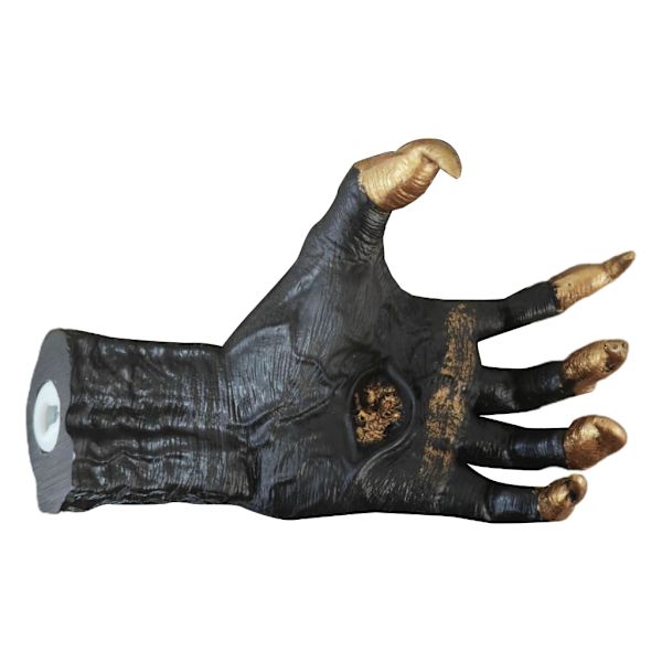 Hemdekoration Hantverk Djävulsklo Formad för Kreativ Arm Vägg Hängande Harts Ornament 2 Färger att Välja Mellan för Hem Vägg D
