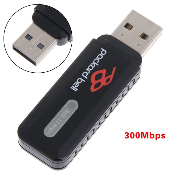 300 Mbps USB Wifi-adapter 802.11n Antenne USB Ethernet Lan Wifi Netværkskort