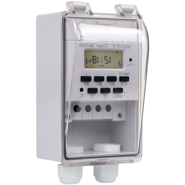 Digital Timer Controllers Vattentät Programmerbar Timer för Inomhus- och Utomhusbruk