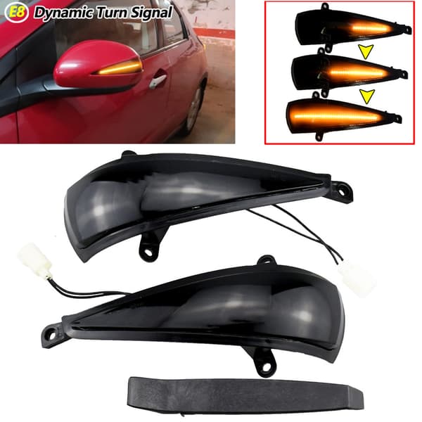 Flydende LED Dynamisk Side Marker Blinklys Indikator til Civic Hatchback