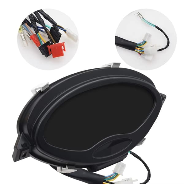 Precisions Motorcykel LCD Digital Instrument med Nattbelysning För Wave125S