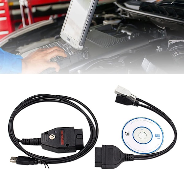 OBD2 Scanner Kabel USB Diagnostikverktyg Galletto 1260 Chip Tuning Verktyg
