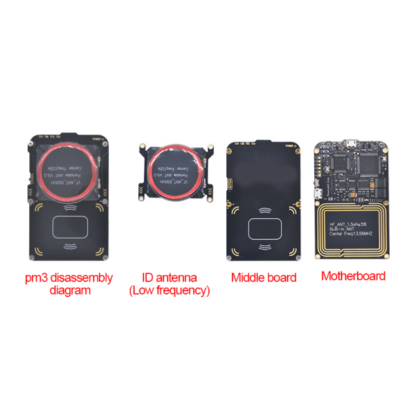 RFID Kopiator Skrivare Läsare Dupliceringsprogrammerare NFC för Smart Frequency för Nyckelbricka Kort Läsare Dekoder Proxmark3 2 US