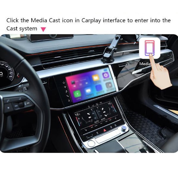 CarPlay Dongle Mini USB Carplay Modul Universal Auto Multimedia Spiller Link