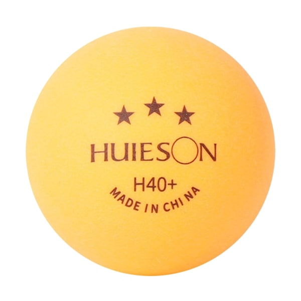 50 st/ set 3 stjärniga 40+ pingpongbollar Standard 40mm ABS bordtennisbollar Tävlingsbollar för turneringspingisbollar Yellow