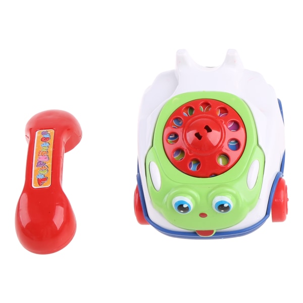 Baby Elektrisk tecknad telefonleksak för toddler Intelligent utveckling Tidig inlärningsleksak Barngåva