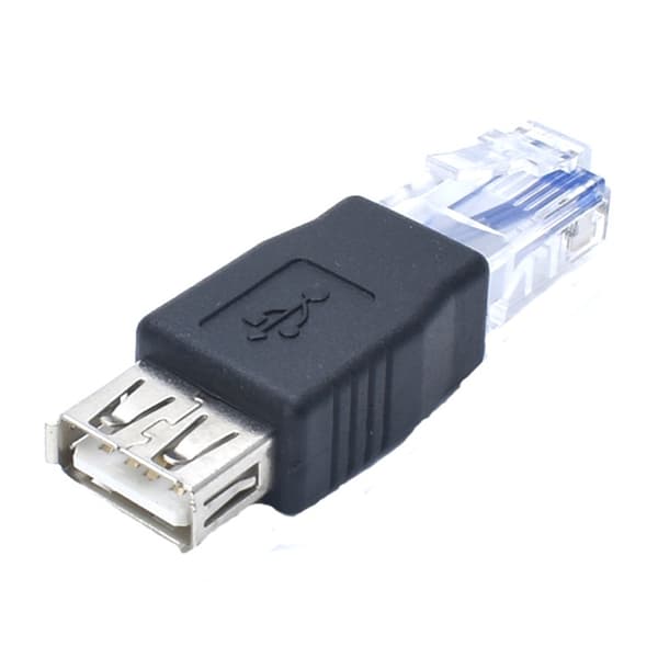 2 stk. USB2.0 til Ethernet RJ45 Han-stik Netværksadapter til Routere