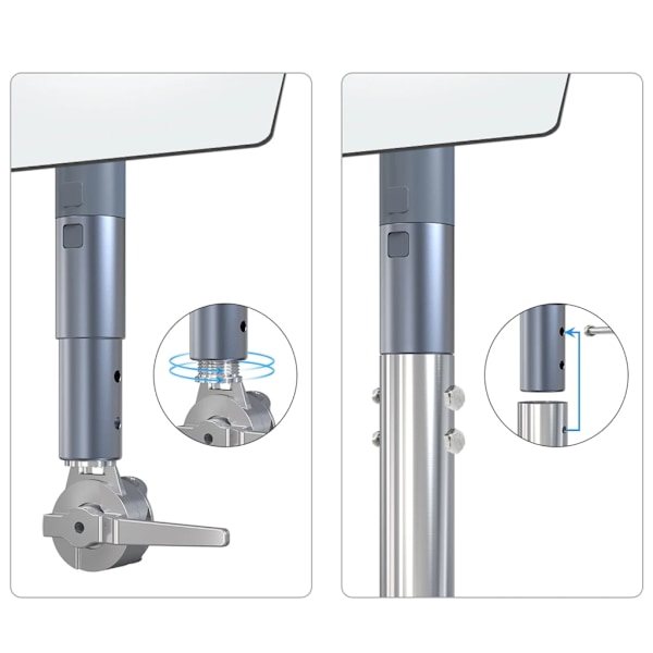 Monteringsadapter for V2 rektangulær Starlink satellittantenne