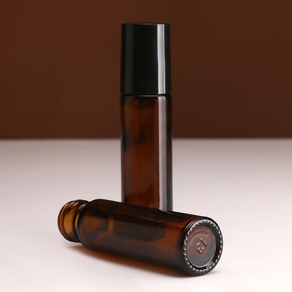 Eteriska oljor Parfym Kosmetika Glasbehållare DIY Läcksäker Roll-On Flaska