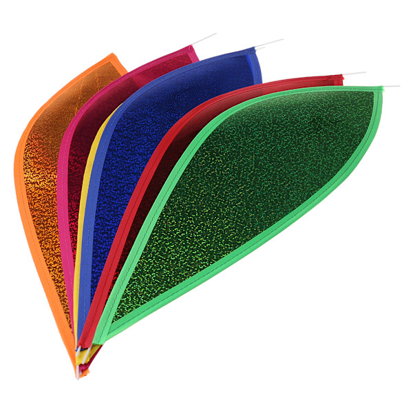 Rainbow Hot Balloon Paljetter Windsock Randig Wind Spinner Utomhusdekor