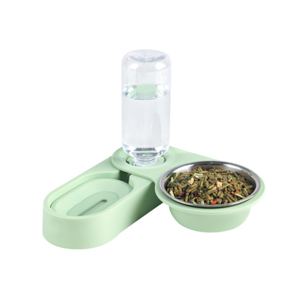 Automatiska kaninmatare för bur Vattendispenser 530 ml Vattenflaska Matsskål för smådjur Igelkott Hamster