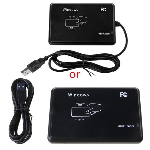 för Mifare-kort IC-kortläsare USB Hassel 13,56MHz MF1 S50 Thin33