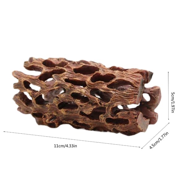 Delikat avl Hellig hule terrarium gemmesteder grenform akvarier