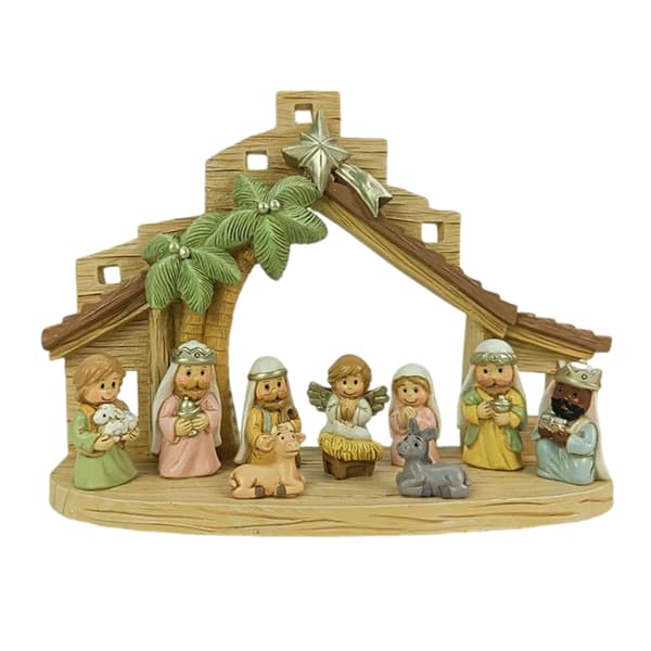Julekrybbefigurer, Julefigur Ornament Julekrybbe Scene Statue
