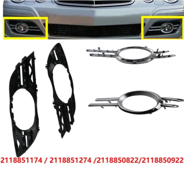 2118851174 2118851274 Dimljus Grill Ram Slagtålighet För E320 E63AMG