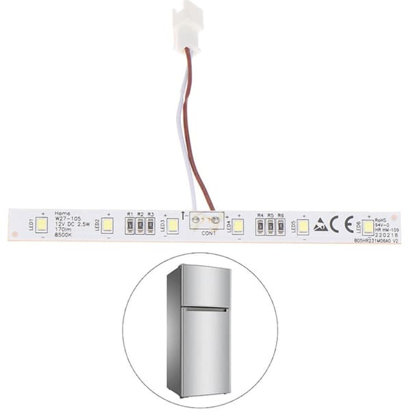 LED-lyserstatning Køleskab LED-lys egnet til nem installation
