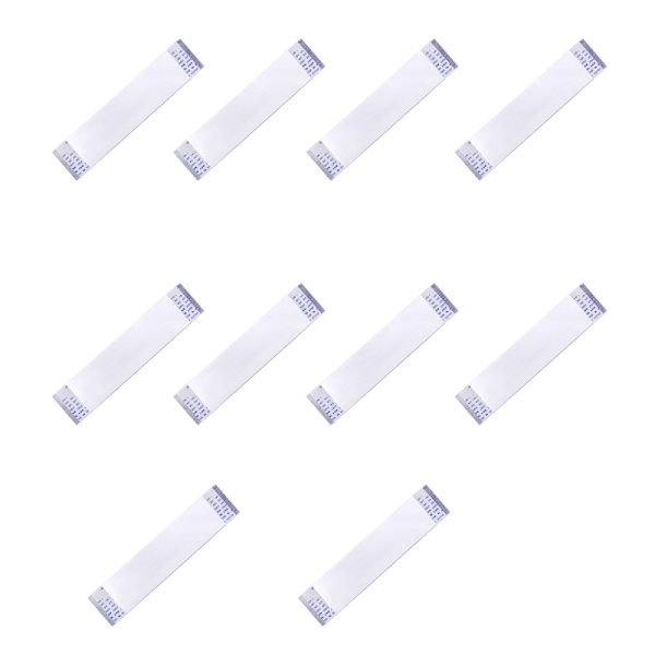 10 stk. fleksibelt fladt kabel 0,035x0,65 FPC FFC fleksibelt ribbonkabel til LCD TV DVD-afspiller Laptop 3D-printertilbehør