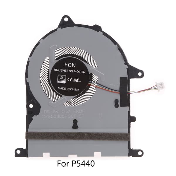 4-benet 0,5A 5V CPU-køleventilator Bærbar CPU-køler til Pro P5440 P5440UF