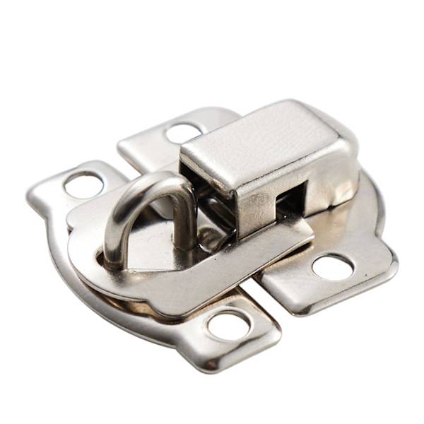 10 st Antika Haspar Möbelspänne Dekorativ Hasp Retro Smyckeskrin Spärr för skåplåda Trähantverk Slitstark White nickel