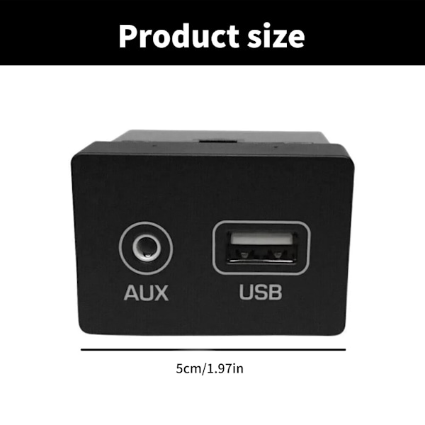 Auto Lydfrekvens USB AUX-port Adapter Enhet 96120D3500 96120-D3500